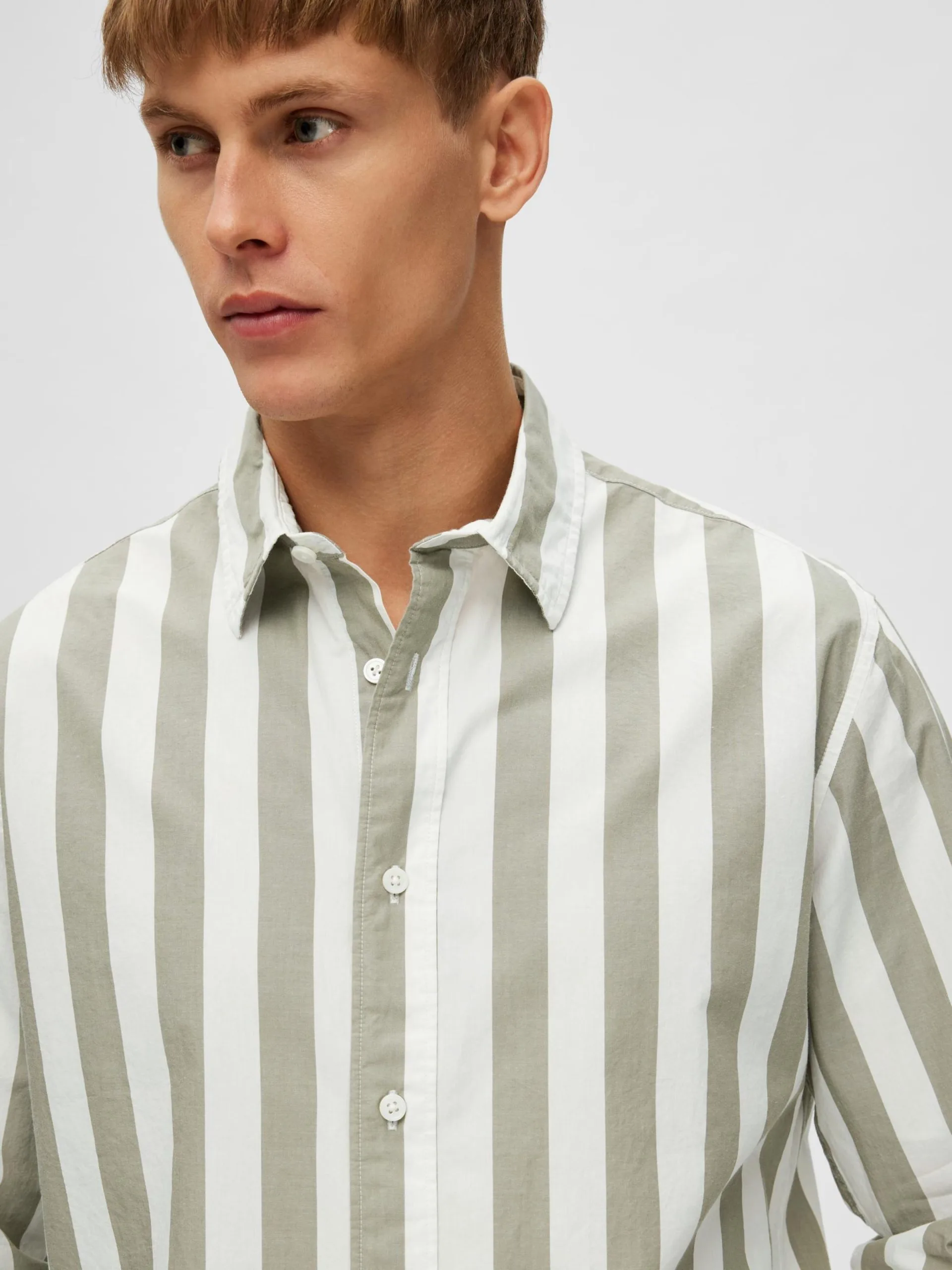 Selected Homme Casual Overhemden Regular Fit Overhemd Redster Heren Rookgrijs 7 Selected Homme Casual Overhemden Regular Fit Overhemd Redster Heren Rookgrijs - Afbeelding 5