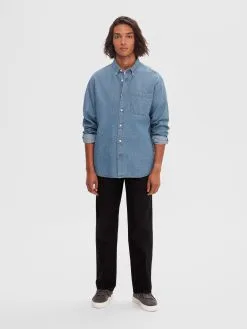 Selected Homme Denim Overhemden Regular Fit Overhemd Rick Heren Blauw 11 Selected Homme Denim Overhemden Regular Fit Overhemd Rick Heren Blauw -Selected Homme Groot Warenhuis b22ecc229f51bb0b9a679ea060c1a13e