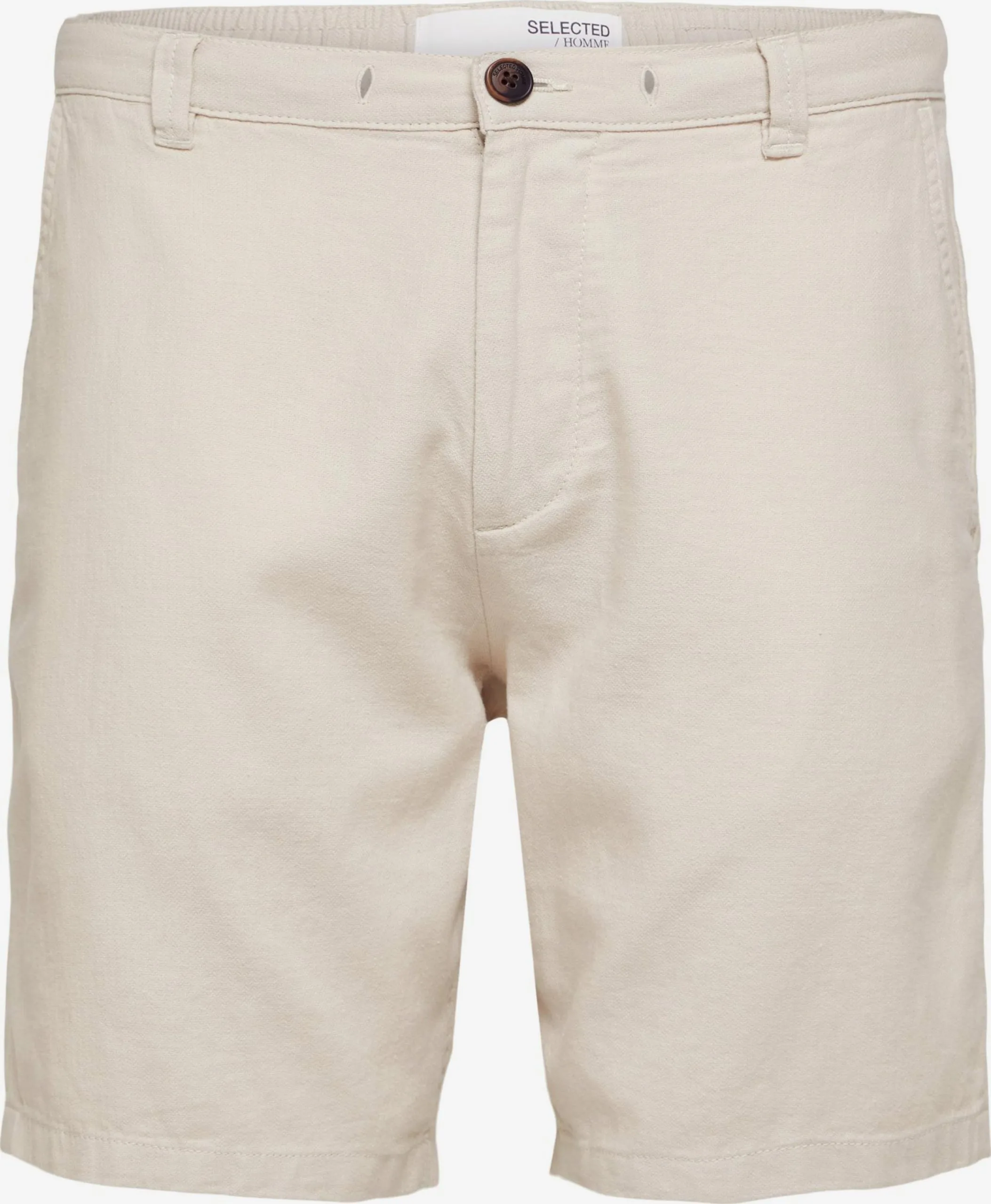 Selected Homme Shorts Regular Broek Brody Heren Beige 3 Selected Homme Shorts Regular Broek Brody Heren Beige