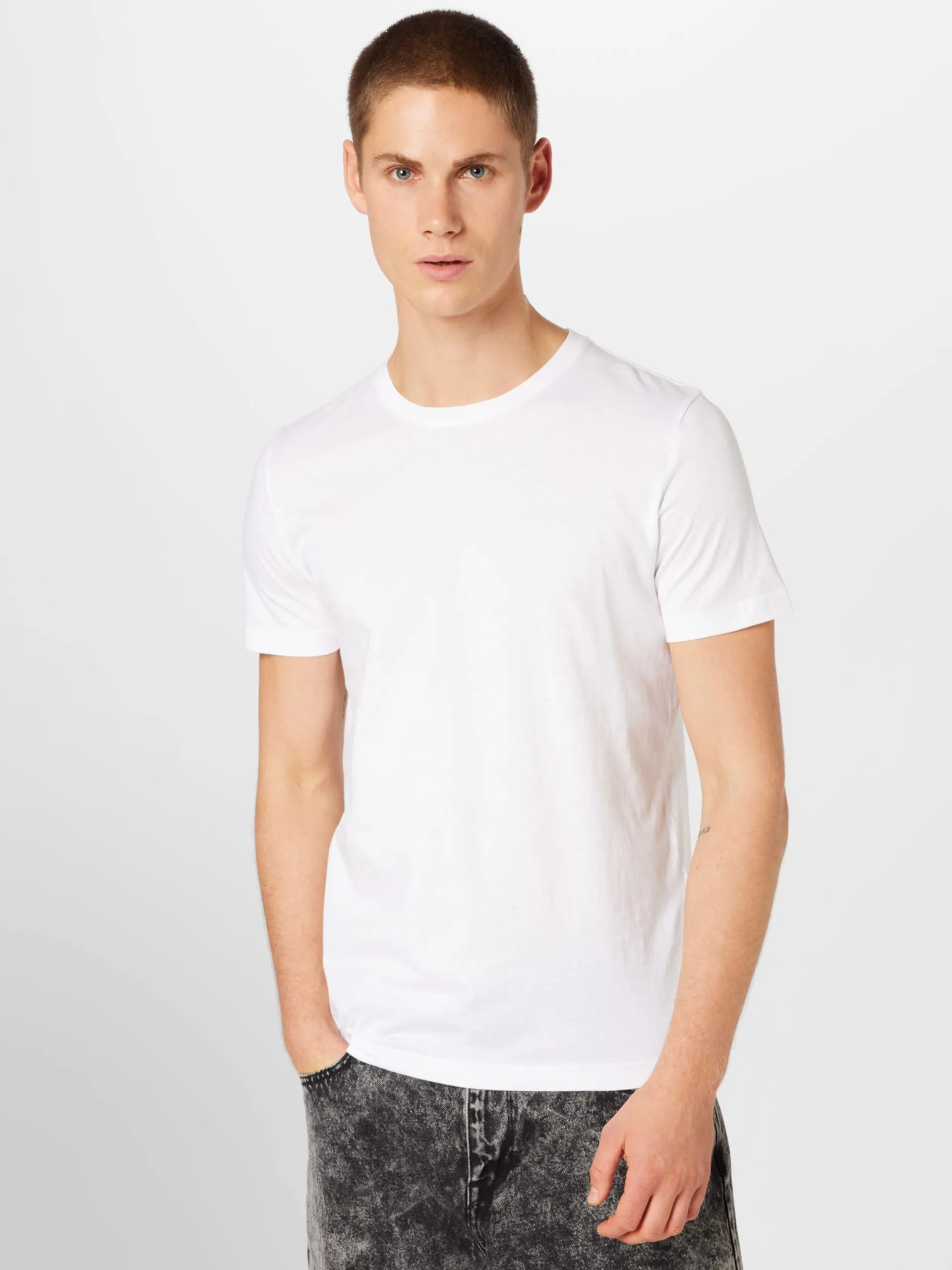 Selected Homme T-shirts Shirt Heren Offwhite 4 Selected Homme T-shirts Shirt Heren Offwhite - Afbeelding 2