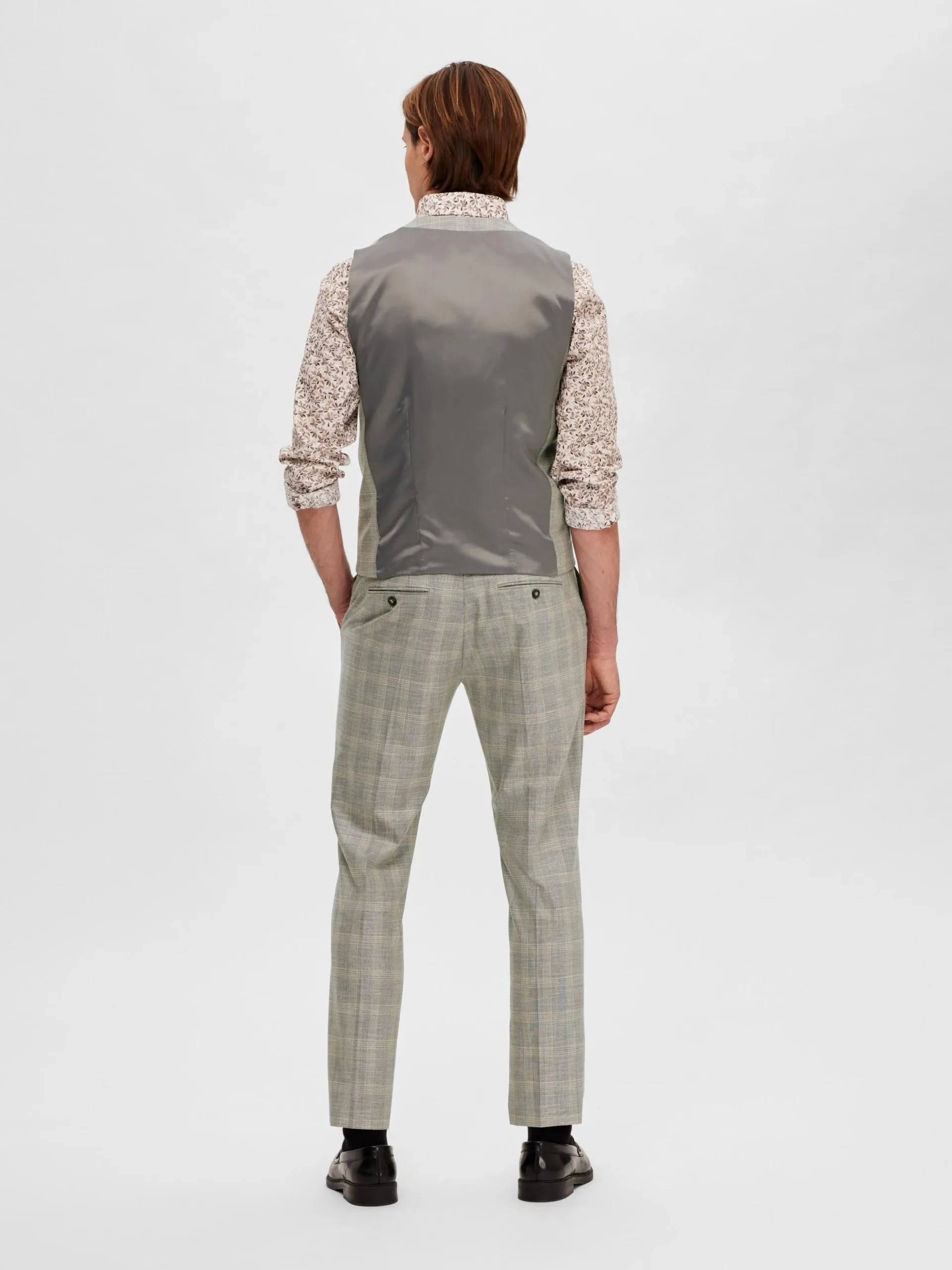 Selected Homme Gilets Gilet Heren Lichtgrijs 6 Selected Homme Gilets Gilet Heren Lichtgrijs - Afbeelding 4