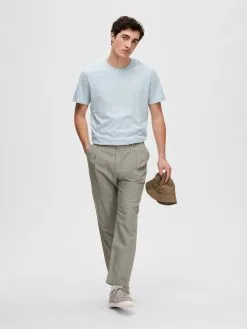 Selected Homme Pantalons Regular Bandplooibroek Jones Heren Kaki -Selected Homme Groot Warenhuis b5fb3b12ec2f3eb149e451ff520e46ff
