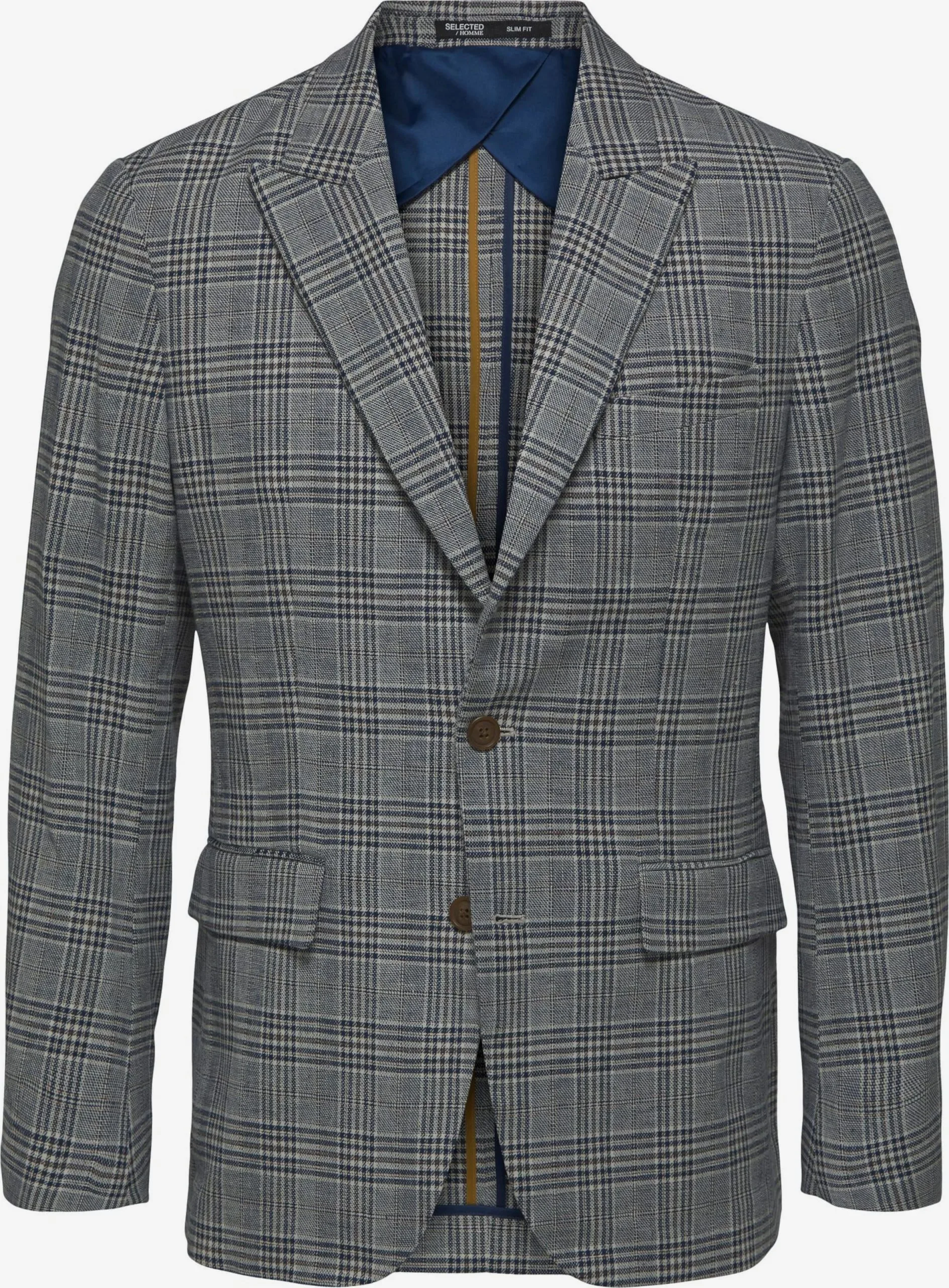 Selected Homme Blazers Regular Fit Colbert Noah Heren Grijs 3 Selected Homme Blazers Regular Fit Colbert Noah Heren Grijs