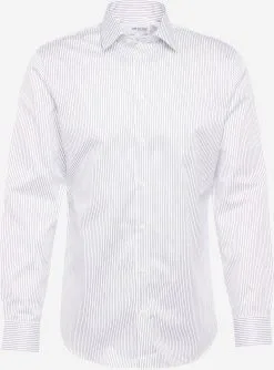 Selected Homme Casual Overhemden Slim Fit Overhemd ETHAN Heren Wit