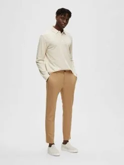 Selected Homme Pantalons Slimfit Broek Heren Beige -Selected Homme Groot Warenhuis bd34e105b70837704d745a489f077200