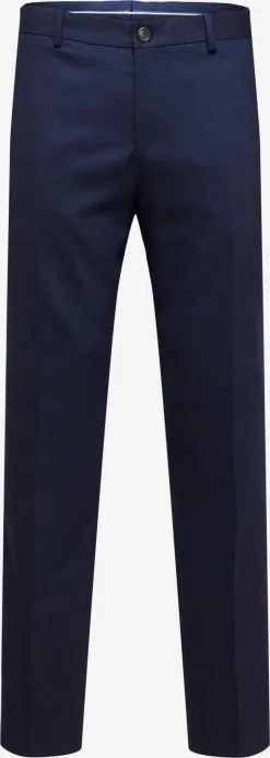 Selected Homme Pantalons Slimfit Broek Neil Heren Navy