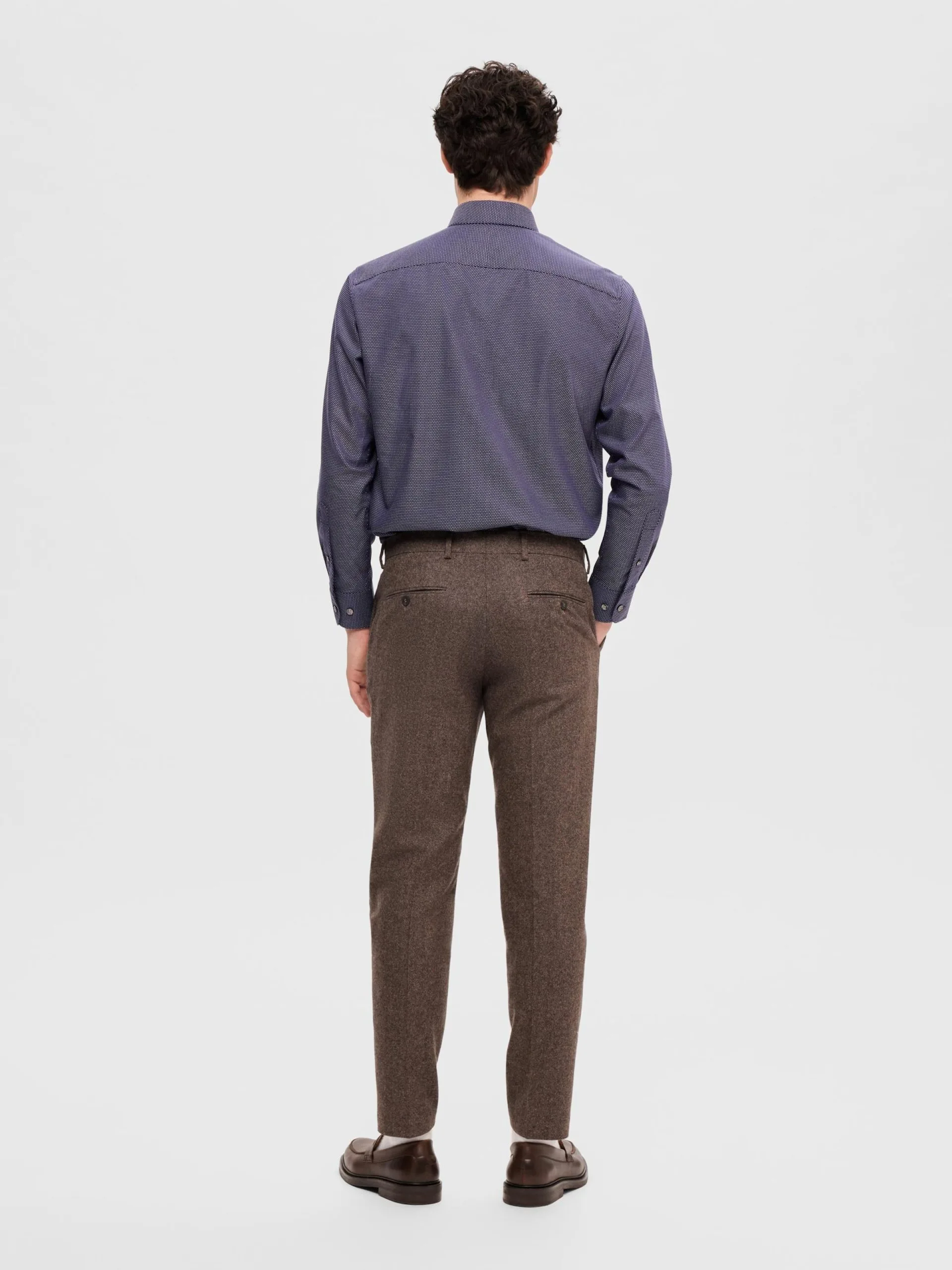 Selected Homme Casual Overhemden Regular Fit Overhemd DUKE Heren Navy 5 Selected Homme Casual Overhemden Regular Fit Overhemd DUKE Heren Navy - Afbeelding 3