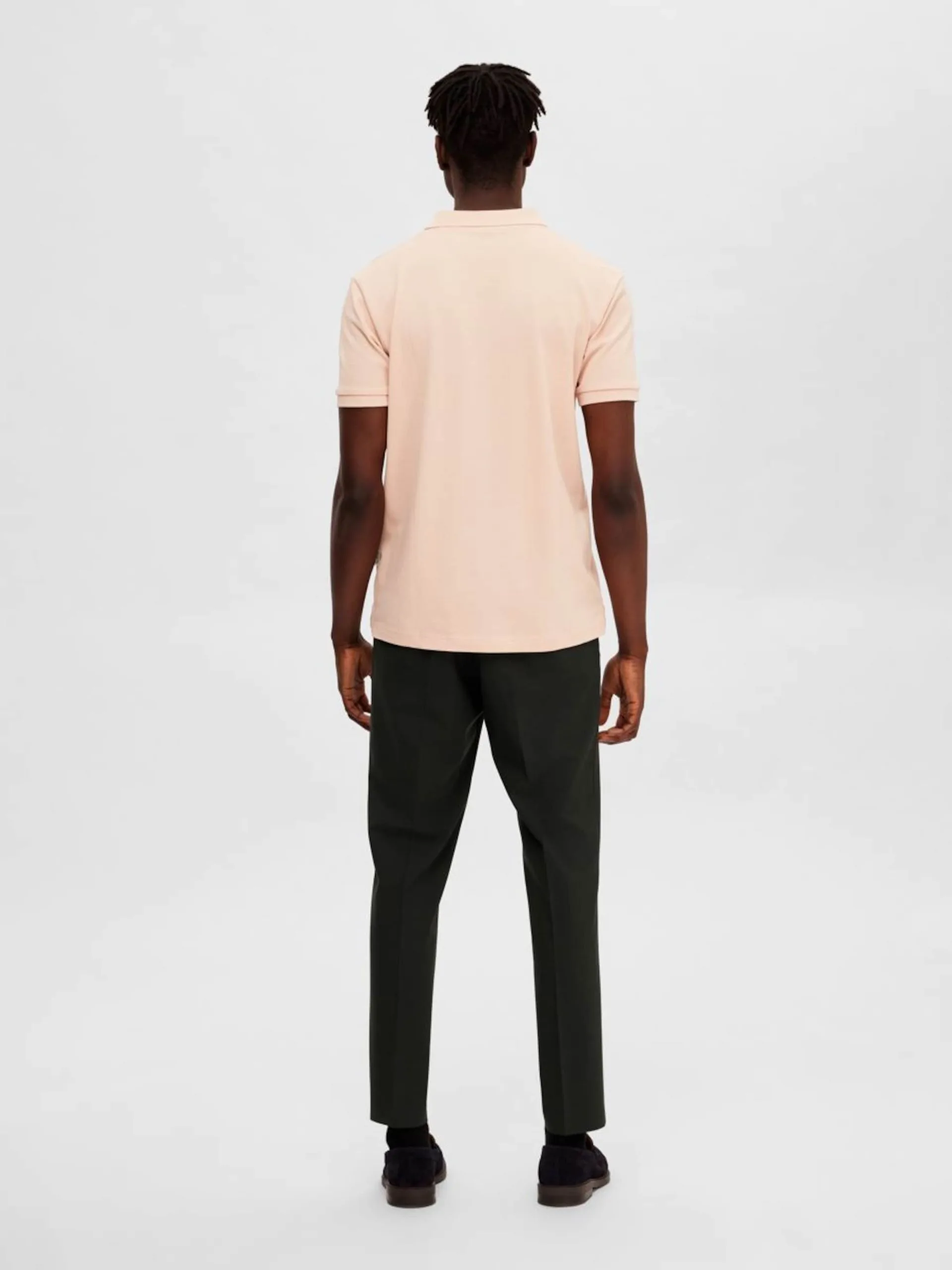 Selected Homme Polos Shirt Dante Heren Rosa 5 Selected Homme Polos Shirt Dante Heren Rosa - Afbeelding 3