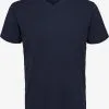 Selected Homme T-shirts Shirt New Pima Heren Navy