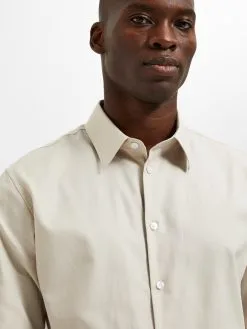 Selected Homme Casual Overhemden Slim Fit Overhemd Ethan Heren Ecru -Selected Homme Groot Warenhuis c07d0327d25df7898a3d30a0ae81c64a