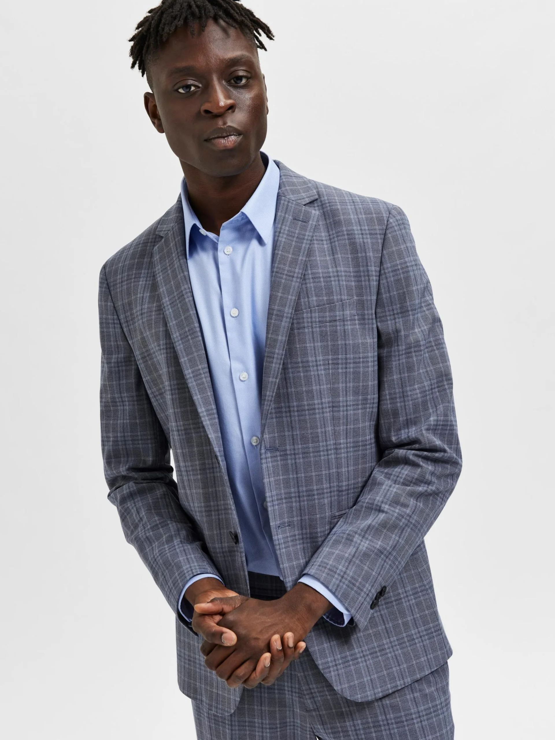 Selected Homme Blazers Regular Fit Colbert LIAM Heren Grijs 5 Selected Homme Blazers Regular Fit Colbert LIAM Heren Grijs - Afbeelding 3