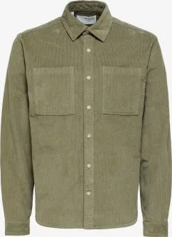 Selected Homme Casual Overhemden Regular Fit Overhemd Finn Heren Grijs