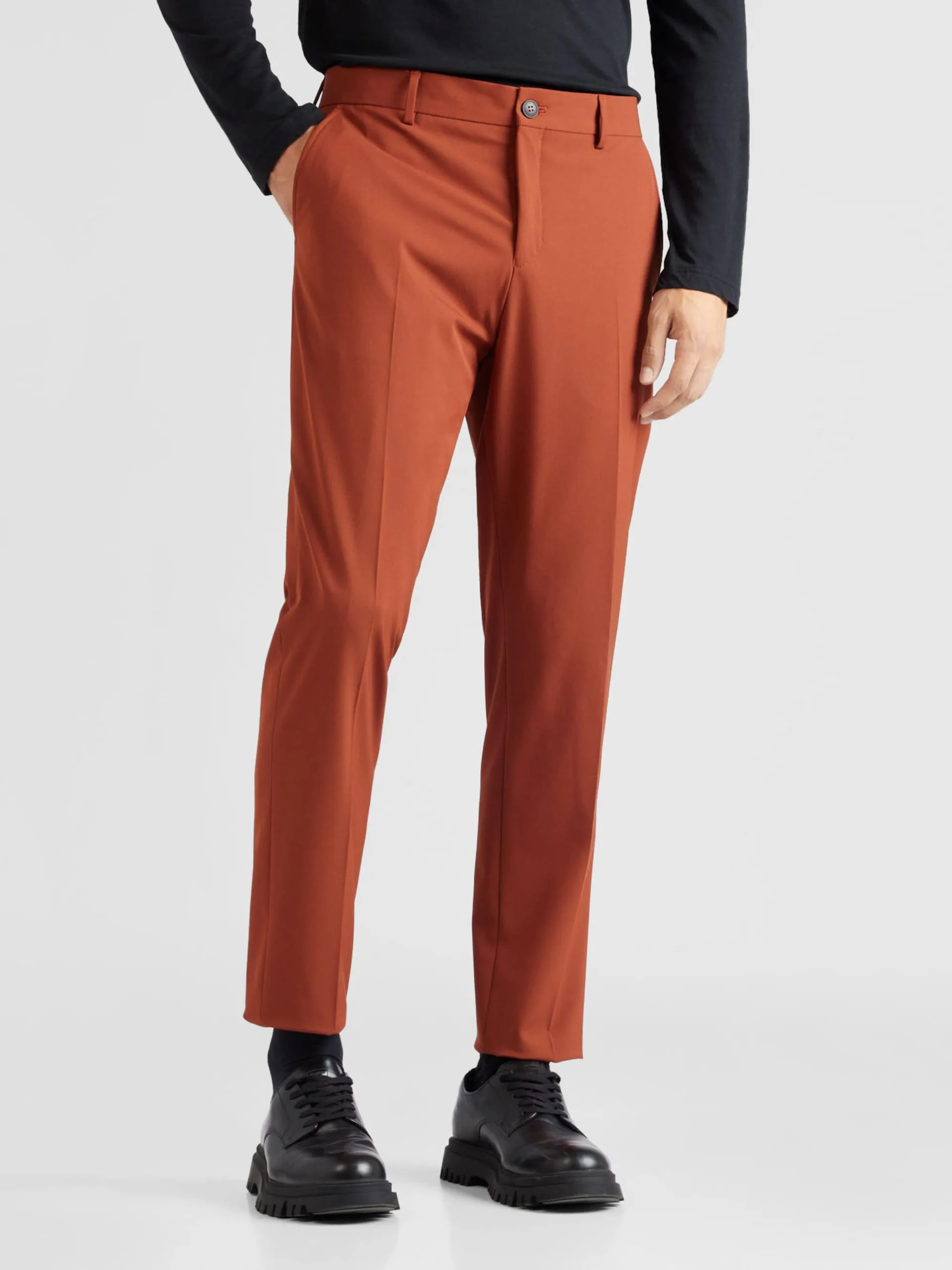 Selected Homme Pakken & Kostuums Slimfit Pak LIAM Heren Kastanjebruin 6 Selected Homme Pakken & Kostuums Slimfit Pak LIAM Heren Kastanjebruin - Afbeelding 4