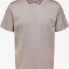 Selected Homme Polos Shirt Heren Beige Gemêleerd -Selected Homme Groot Warenhuis c89d32d4b64ab19f1ac2ab5409aa9e1d
