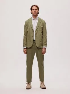 Selected Homme Pantalons Regular Bandplooibroek LOIK Heren Lichtgroen -Selected Homme Groot Warenhuis cce98688c7367d60fd05d76ab21eae14