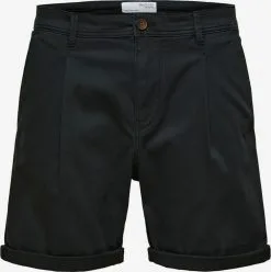 Selected Homme Chino Shorts Regular Chino Heren Zwart