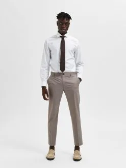 Selected Homme Pantalons Regular Pantalon Liam Heren Chocoladebruin -Selected Homme Groot Warenhuis cd7f12875aa6692c2c17b5595bea218f