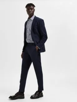 Selected Homme Pantalons Slimfit Pantalon Heren Navy -Selected Homme Groot Warenhuis ceb27b2bfa6629cc50f3af179863a069