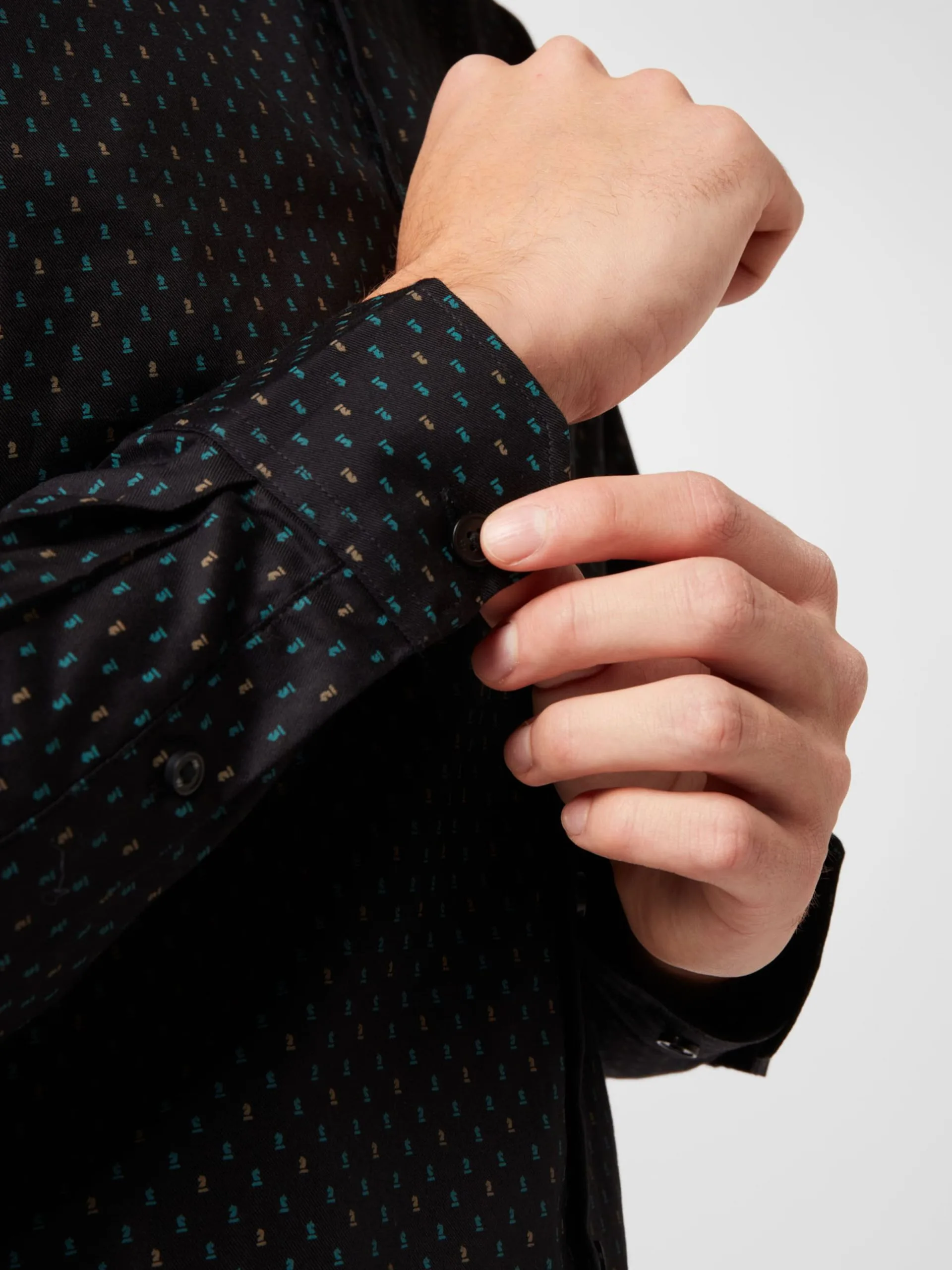 Selected Homme Casual Overhemden Regular Fit Overhemd Limethan Heren Zwart 4 Selected Homme Casual Overhemden Regular Fit Overhemd Limethan Heren Zwart - Afbeelding 2