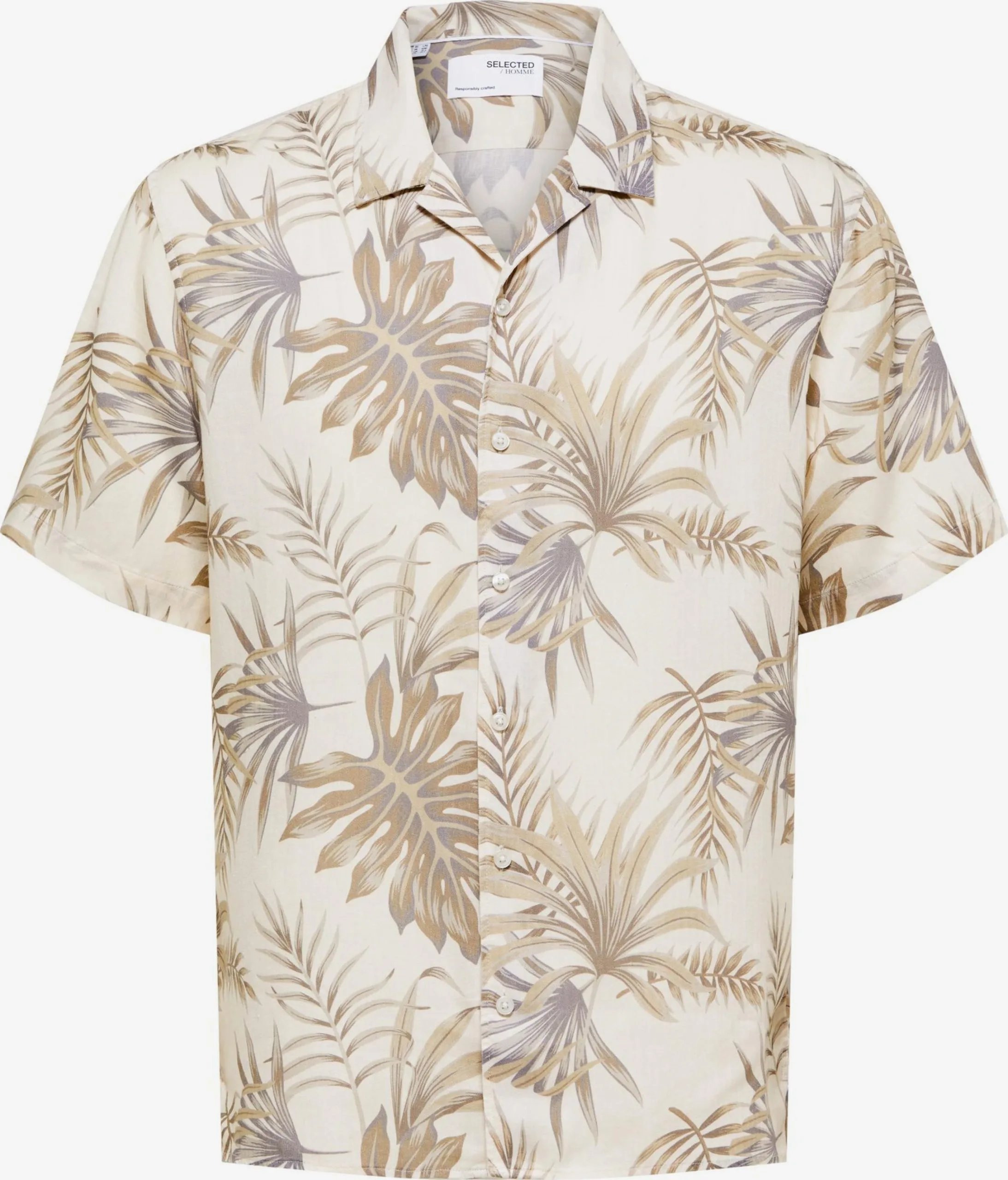 Selected Homme Casual Overhemden Comfort Fit Overhemd Noa Heren Crème 3 Selected Homme Casual Overhemden Comfort Fit Overhemd Noa Heren Crème