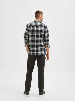 Selected Homme Geruite Overhemden Slim Fit Overhemd Heren Zwart -Selected Homme Groot Warenhuis d15ed42ed98c763a3dc6a6af48239903