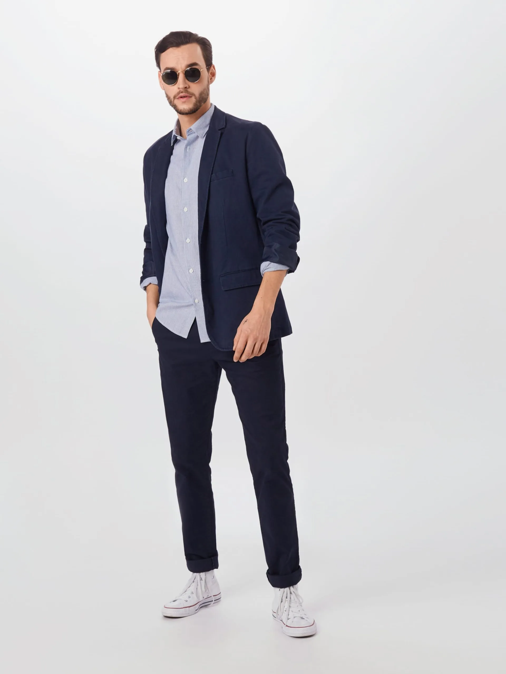 Selected Homme Zakelijke Overhemden Slim Fit Zakelijk Overhemd Heren Blauw 6 Selected Homme Zakelijke Overhemden Slim Fit Zakelijk Overhemd Heren Blauw - Afbeelding 4