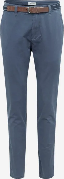 Selected Homme Chinos Slimfit Chino JAMERSON Heren Duifblauw
