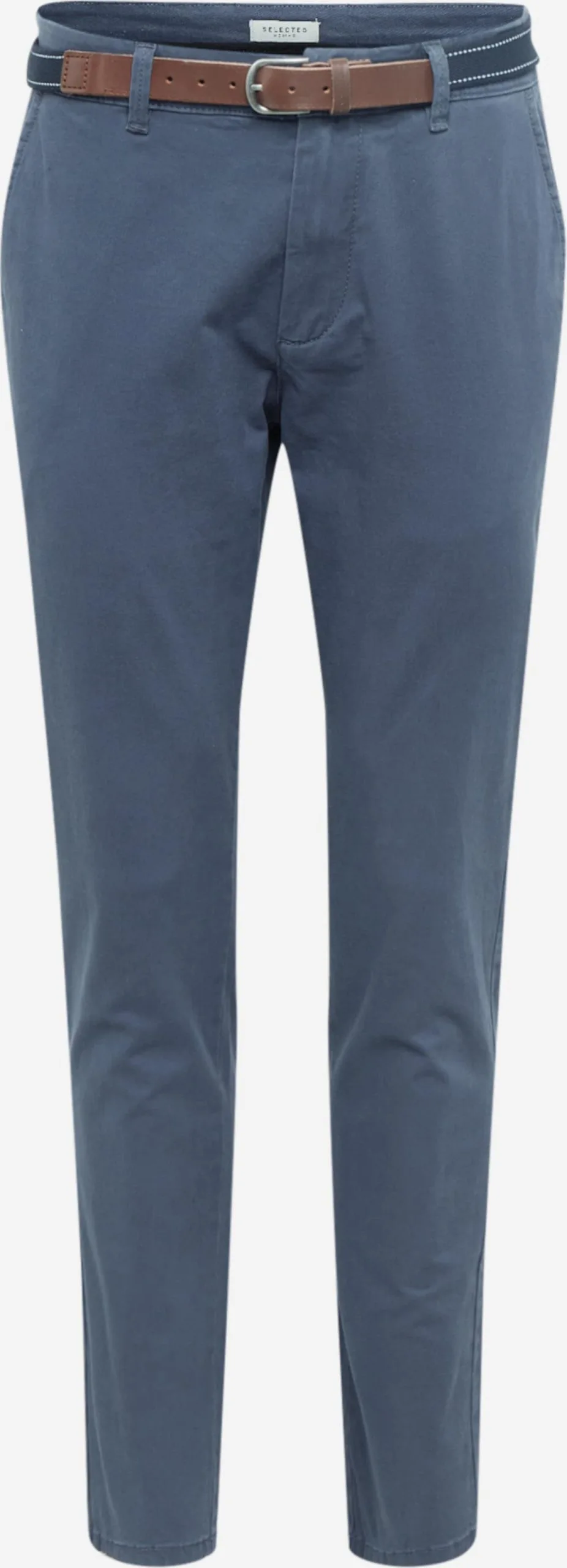 Selected Homme Chinos Slimfit Chino JAMERSON Heren Duifblauw 3 Selected Homme Chinos Slimfit Chino JAMERSON Heren Duifblauw