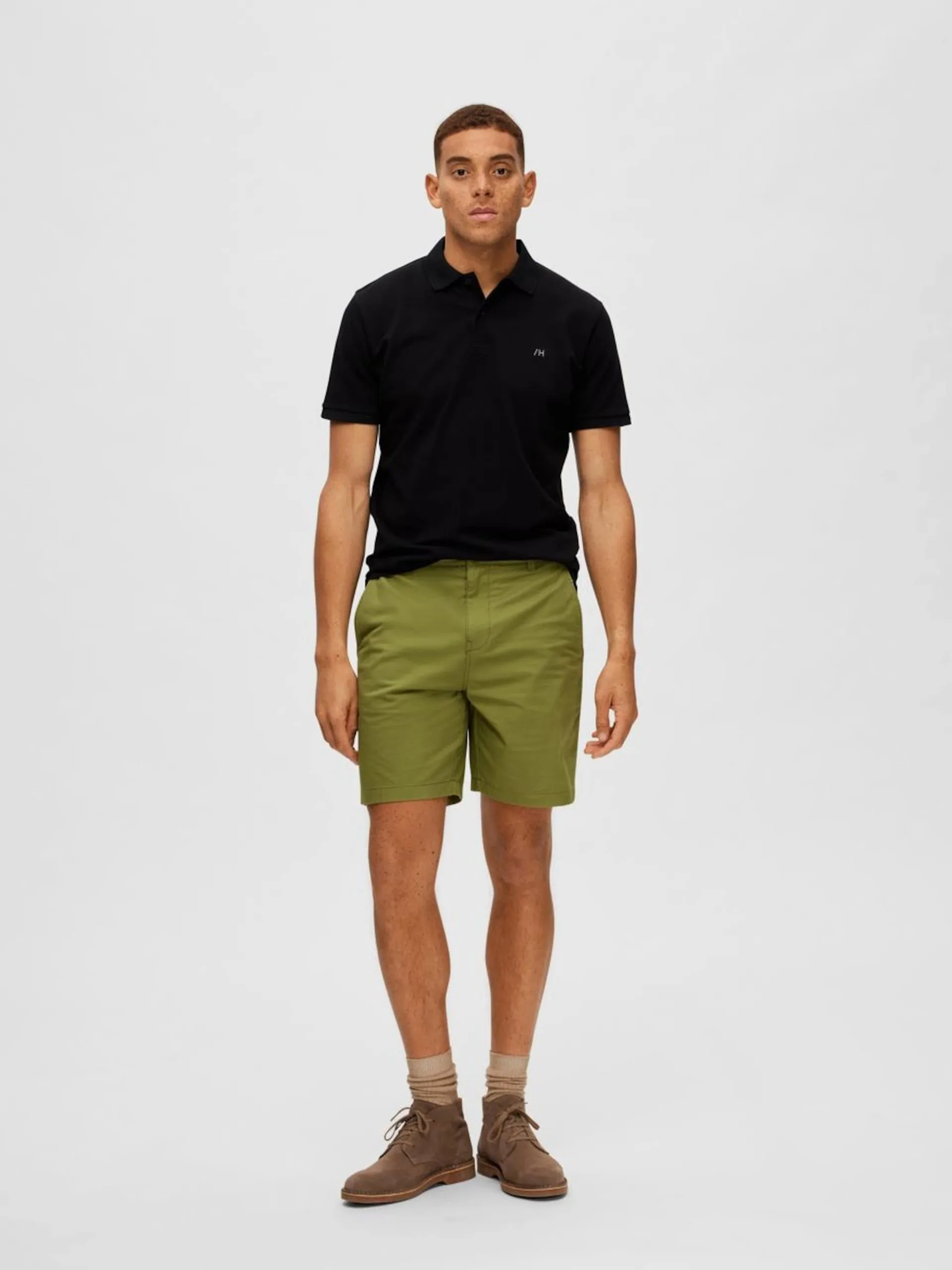 Selected Homme Chino Shorts Regular Chino Heren Riet 5 Selected Homme Chino Shorts Regular Chino Heren Riet - Afbeelding 3