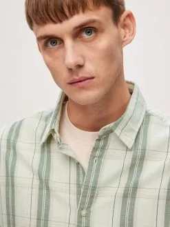 Selected Homme Geruite Overhemden Regular Fit Overhemd Dores Heren Zilvergrijs / Lichtgrijs -Selected Homme Groot Warenhuis d6917128db4ac1c9dc7abdf257e3c2a4