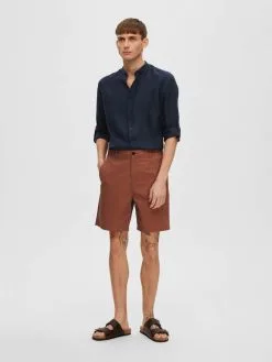 Selected Homme Chino Shorts Regular Chino Heren Oker -Selected Homme Groot Warenhuis d6d8ec09b7d74e169a61036a4bf86841