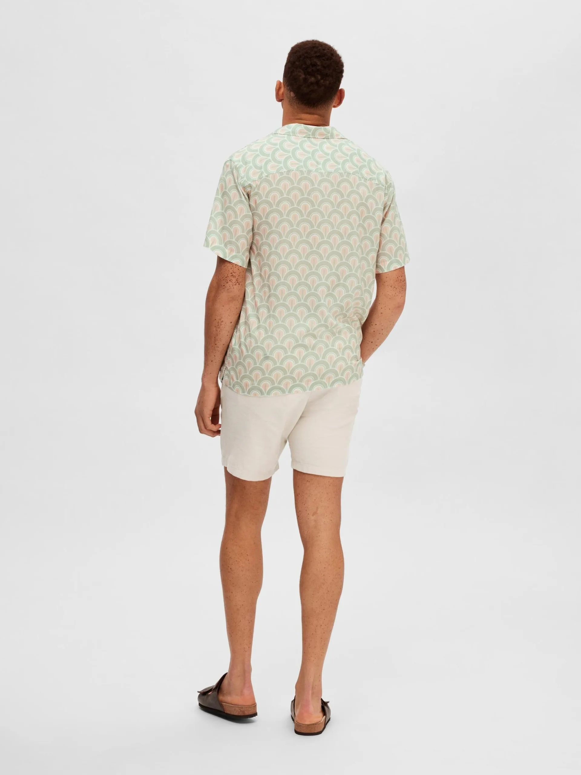 Selected Homme Casual Overhemden Regular Fit Overhemd Lee Heren Nude 7 Selected Homme Casual Overhemden Regular Fit Overhemd Lee Heren Nude - Afbeelding 5