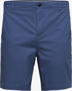 Selected Homme Chino Shorts Regular Chino Heren Navy