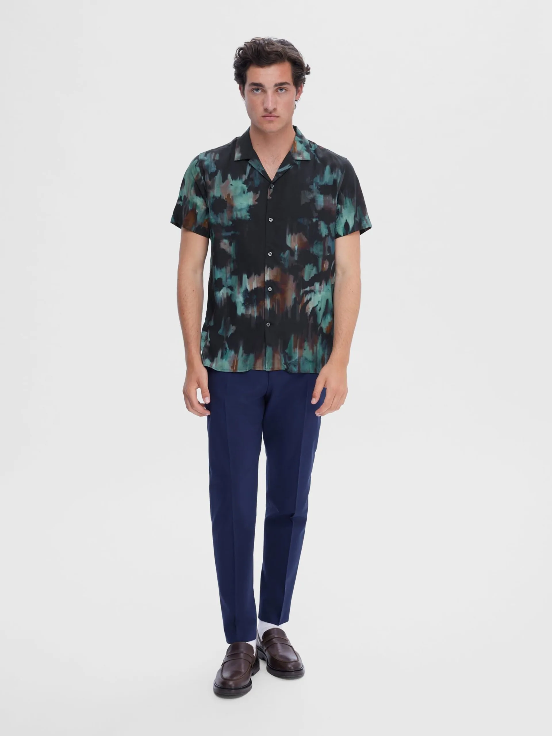 Selected Homme Casual Overhemden Regular Fit Overhemd Heren Gemengde Kleuren 6 Selected Homme Casual Overhemden Regular Fit Overhemd Heren Gemengde Kleuren - Afbeelding 4