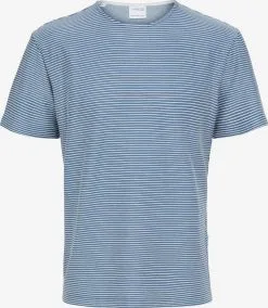Selected Homme T-shirts Shirt Sobb Heren Donkerblauw
