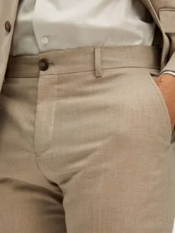 Selected Homme Pantalons Slimfit Broek Heren Beige Gemêleerd -Selected Homme Groot Warenhuis e11f6c7aa82eea8c859089faad8ab0f2