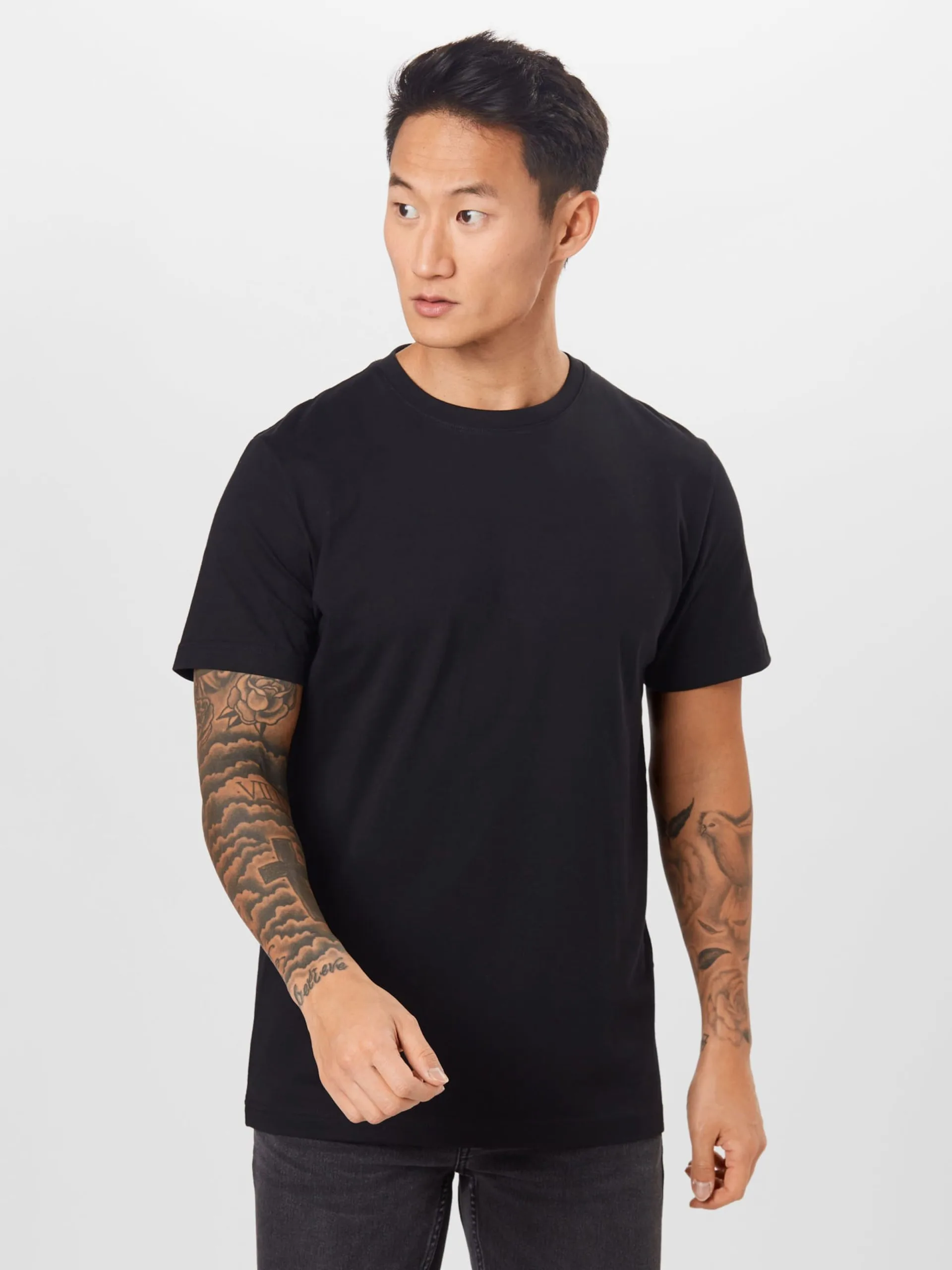 Selected Homme T-shirts Shirt Norman Heren Zwart 4 Selected Homme T-shirts Shirt Norman Heren Zwart - Afbeelding 2