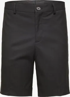 Selected Homme Chino Shorts Regular Chino Adam Heren Zwart