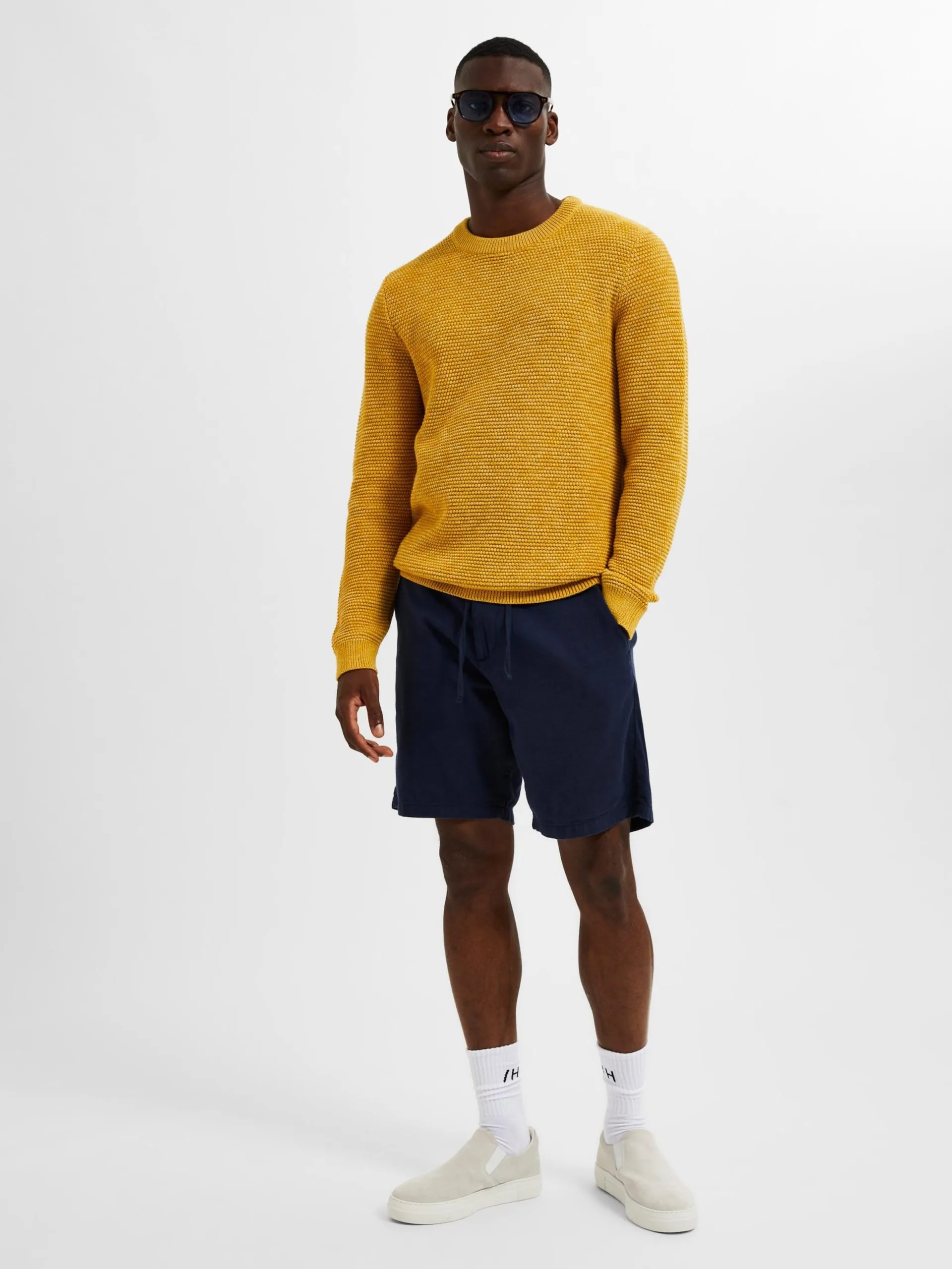 Selected Homme Shorts Regular Broek Brody Heren Navy 7 Selected Homme Shorts Regular Broek Brody Heren Navy - Afbeelding 5