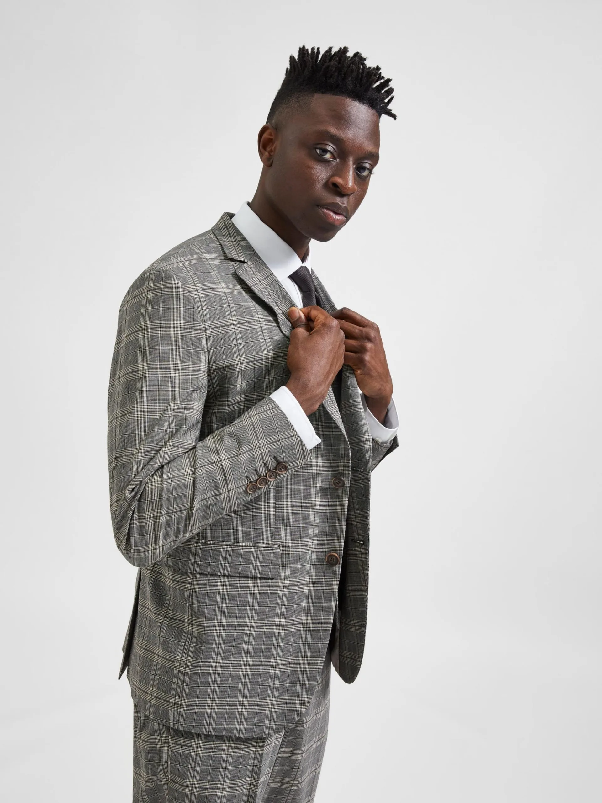 Selected Homme Blazers Regular Fit Colbert Logan Heren Donkerbruin 7 Selected Homme Blazers Regular Fit Colbert Logan Heren Donkerbruin - Afbeelding 5