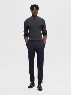 Selected Homme Chinos Slimfit Chino ROBERT Heren Nachtblauw -Selected Homme Groot Warenhuis ea4fd8dcf7cf022f6e16226ee20b06c4