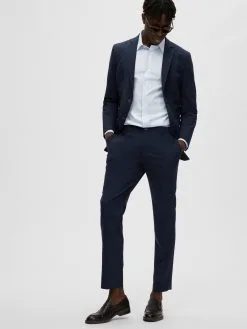Selected Homme Pantalons Slimfit Pantalon Elon Heren Navy -Selected Homme Groot Warenhuis ec486aaacb4f5c7a3ca1ae5d9d408d8e