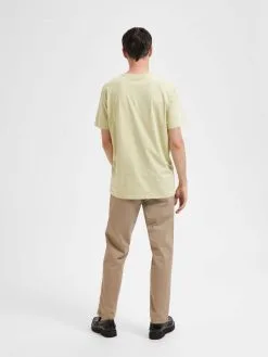 Selected Homme T-shirts Shirt Heren Geel -Selected Homme Groot Warenhuis ed6552783c8091283b0d33e329c657f7