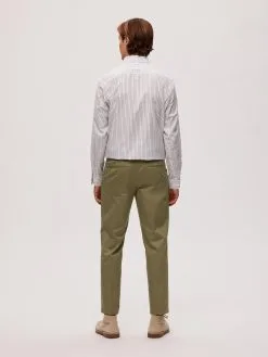 Selected Homme Pantalons Regular Bandplooibroek LOIK Heren Lichtgroen -Selected Homme Groot Warenhuis ede765d848b3241ed4377421c6c4571a