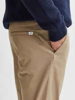 Selected Homme Chinos Regular Chino Buckley Heren Donkerbeige -Selected Homme Groot Warenhuis edf97cbc0ef295213bcf546b6f70fa94
