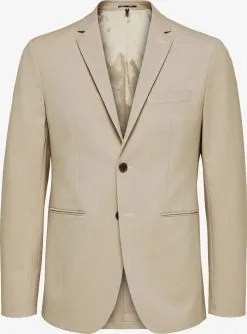 Selected Homme Blazers Regular Fit Colbert Josh Heren Sand