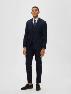 Selected Homme Blazers Slim Fit Colbert Heren Donkerblauw 9 Selected Homme Blazers Slim Fit Colbert Heren Donkerblauw -Selected Homme Groot Warenhuis f1a0f79f22048ce5d16c9d9a33911528