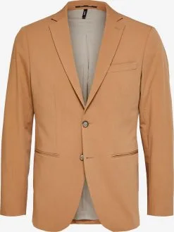 Selected Homme Blazers Slim Fit Colbert Liam Heren Sand