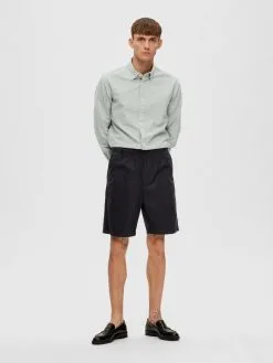 Selected Homme Shorts Regular Broek LOIK Heren Zwart -Selected Homme Groot Warenhuis f3b1ff5bb827c8d30e87f9c76980c7a7