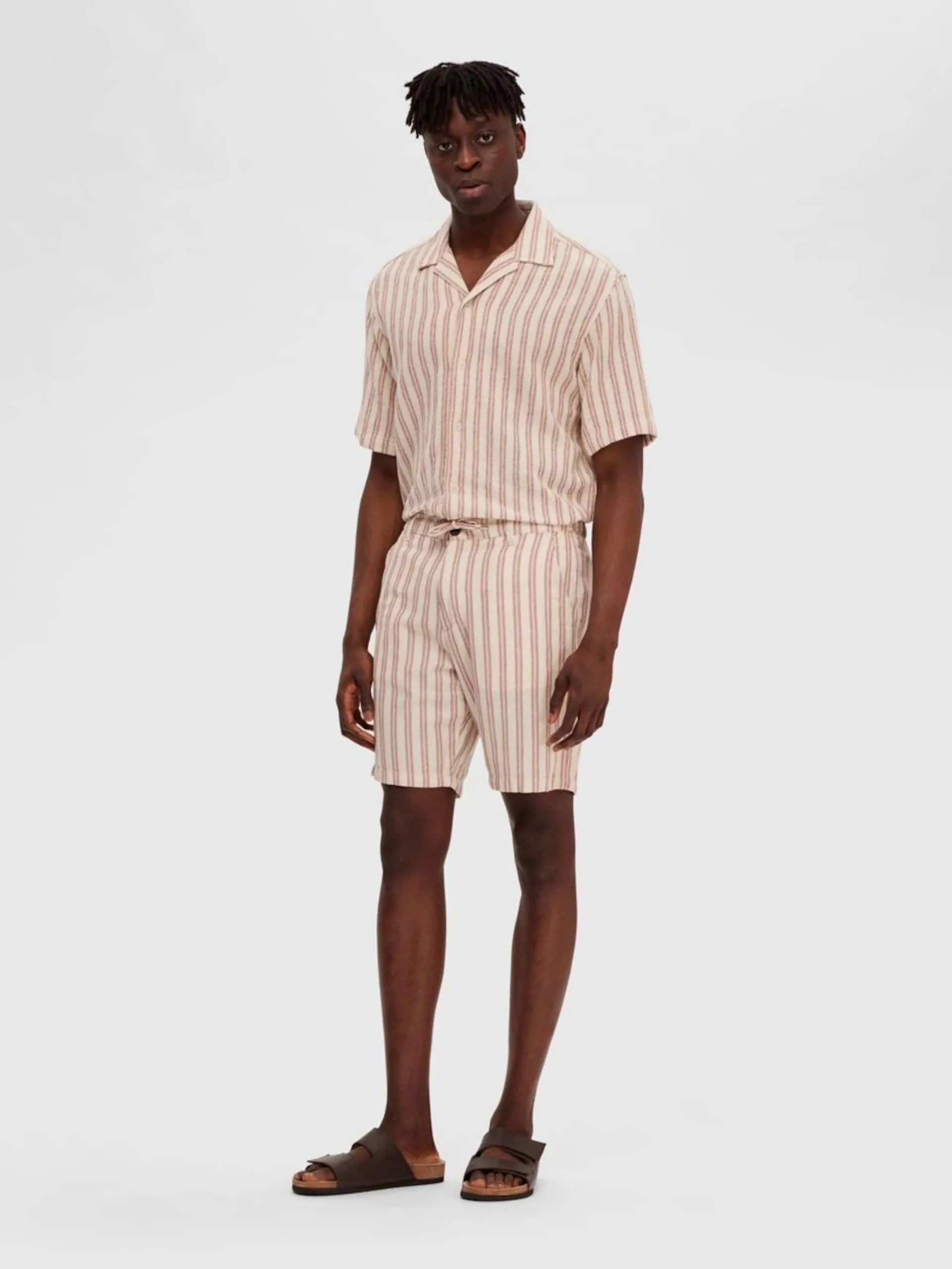 Selected Homme Pantalons Regular Broek Heren Beige 6 Selected Homme Pantalons Regular Broek Heren Beige - Afbeelding 4